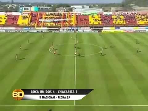 B Nacional - Boca Unidos 4 - 1 Chacarita - 17/07/2015