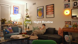【Vlog】2時に寝る 40代男のナイトルーティン | リビングルーム・間接照明・私の相方について | アメリカ駐在 | Night Routine