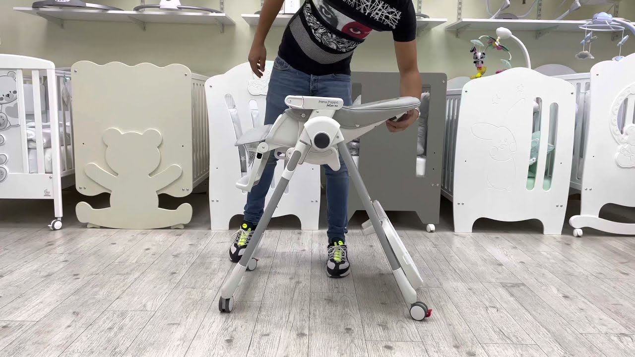 Peg Perego Prima Pappa Zero3 Follow Me Ice