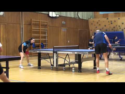 Table Tennis Practicing Romania U18 TSV Stein) (49)