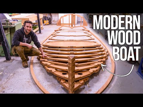Building The Parts Of A Modern Wood Runabout | Building Temptress Ep19
