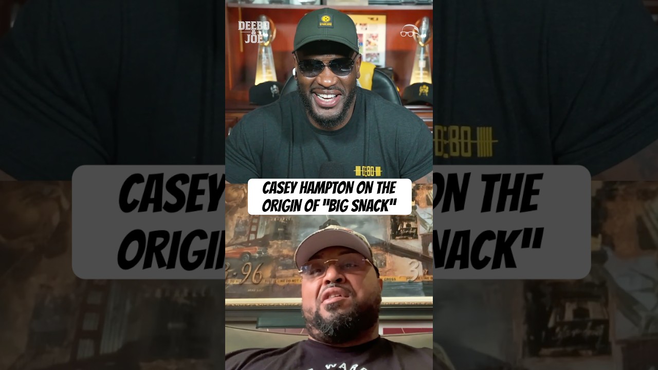 Casey Hampton on the origin story of the nicknames “Big Baby” and “Big Snack” #DeeboAndJoe