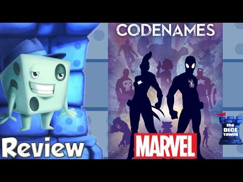Codenames: Marvel Review - with Tom Vasel