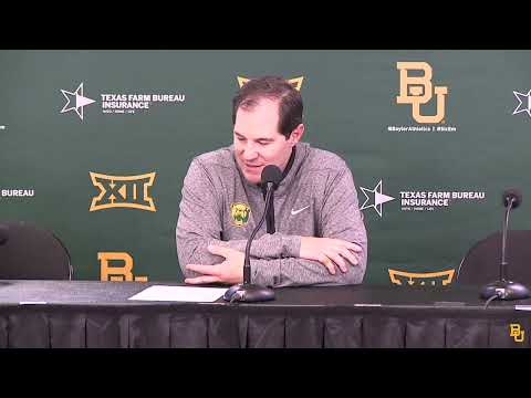 Baylor Basketball (M): Postgame vs. Mississippi Valley State