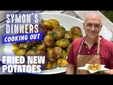 Michael Symon's Fried New Potatoes | Symon's Dinners | Food Network