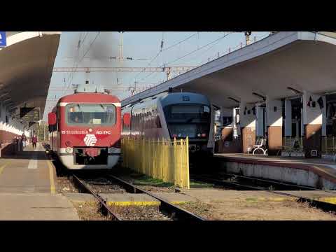 RE 15037 Cluj Napoca - Oradea al operatorului TFC pleaca din statia Cluj Napoca de la linia 4