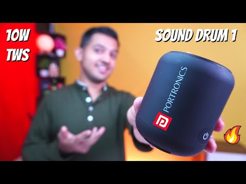 Portronics Sound Drum Bluetooth Speaker