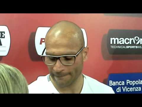 Simone Tiribocchi dopo Vicenza-Pavia