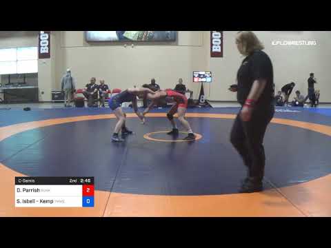 55 Kg C Semis Dominique Parrish Sunkist Kids Wrestling Club Vs Shauna Isbell Kemp TMWC