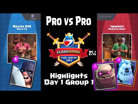 Masida 898 vs Innerlol | ESWC Winter 2017 Day 1 Highlights