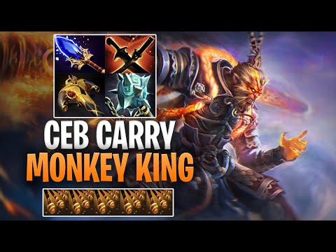Ceb Monkey King Carry - Dota 2 Pro Immortal Monkey King Gameplay