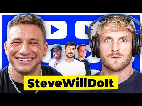 SteveWillDoIt Addresses NELK Boys Drama, CRASHES OUT on MrBeast & Logan Paul, YouTube BAN: EP 483