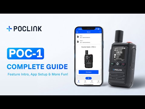 How to use the POC-1 Poclink radio