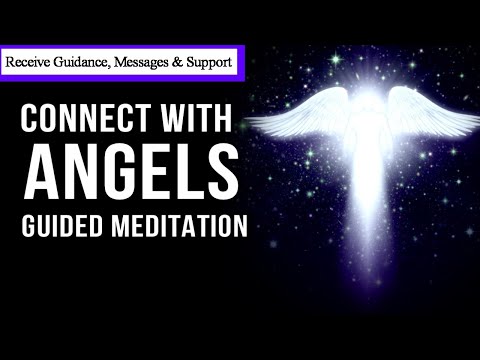 Guided Meditation - Connect with Angels & Spirit Guides | Receive Messages & Angelic Support!