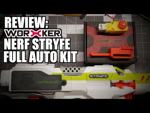 Worker Full-Auto Stryfe Kit Review (Ft. Valour Blasters) | Walcom S7