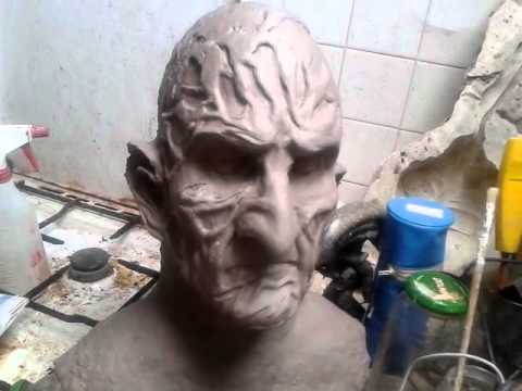 Freddy Krueger sculpt.