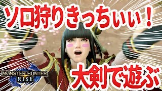 【MONSTER HUNTER RISE】ソロ狩りがきついよ【モンハンライズ】