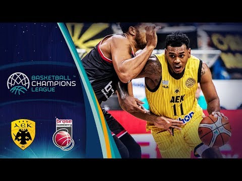 AEK v Brose Bamberg - Full Game - Basketball Champions League 2018-19
