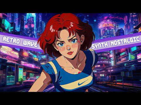 RetroWave chill neon city | Synthpop nostalgic | Cyberpunk electro arcade mix by RETRO P.O.U.M WAVE
