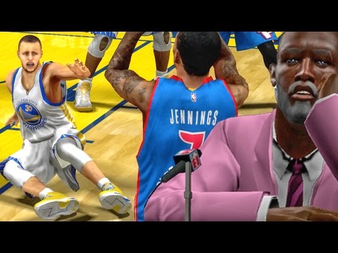 CURRY GETS ANKLES BROKEN & GRANDPA LOVES IT! NBA 2k16 My Career Xbox 360 Gameplay Ep. 8