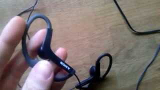 Video thumbnail for SONY MDR-AS200 wodoodporne słuchawki do biegania, review water resistant stereo headphones running by Krzysztof Movie