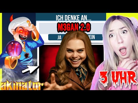 DO NOT SEEK THE TRUTH about M3GAN at 3am by asking AKINATOR (my PC hacked by the AI)