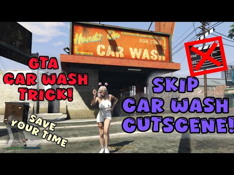 Beat the System 💥⏩ Skip the Car Wash Cutscene Every Time - Money Fronts DLC | GTA V Online | 🚗💨