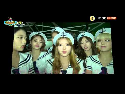 140817 쇼챔 백스테이지 - AOA의 여름방학 알차게 보내는 방법