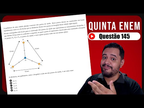 questão 145 | Matemática ENEM 2024 Prova Amarela