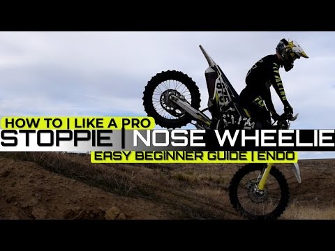 How To Stoppie | Nose Wheelie Like A Pro | Beginner Safe Tips