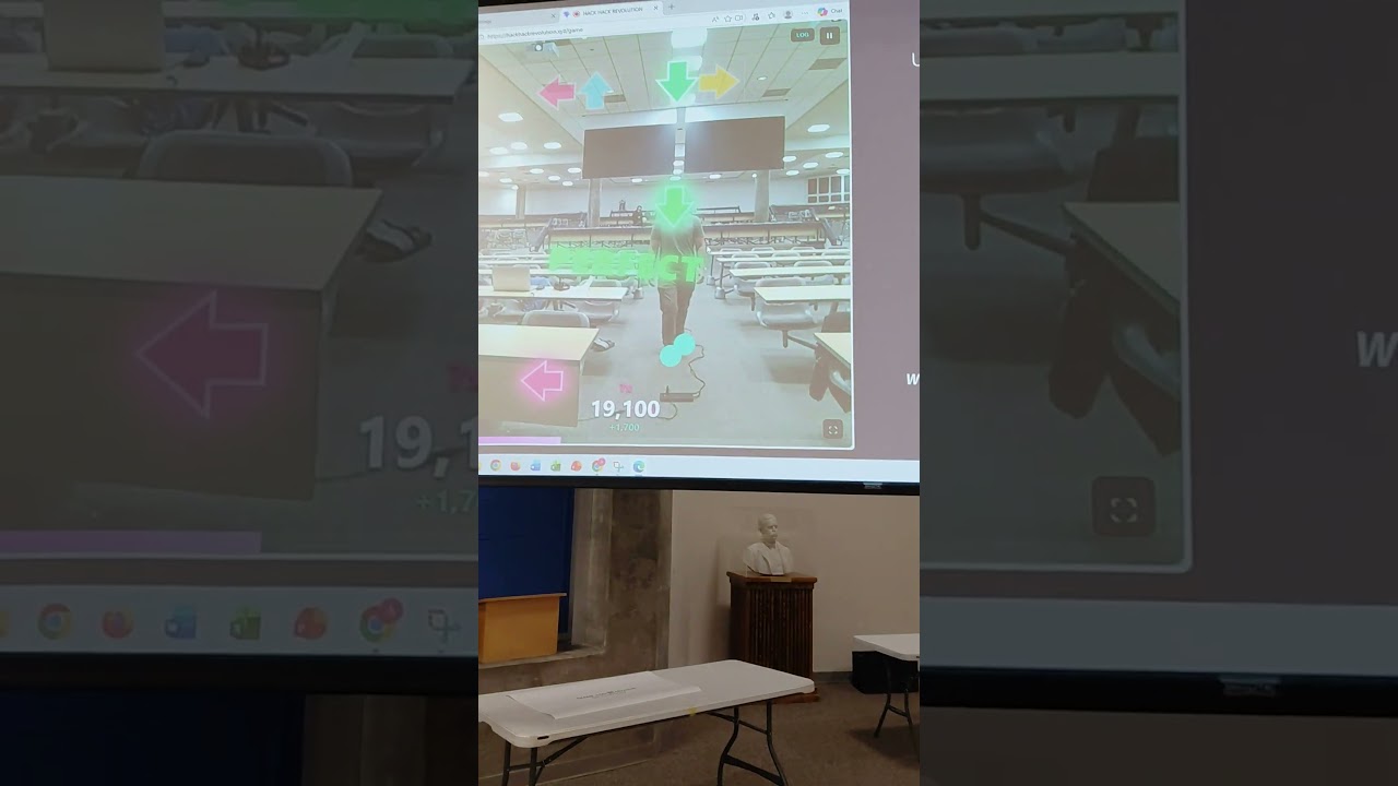 hackhackrevolution demo from 2am hackathon debugging session