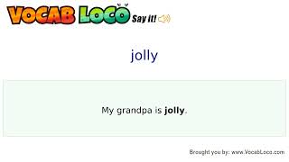 Video thumbnail for jolly
