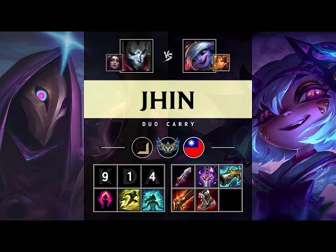Jhin ADC vs Tristana - TW Challenger Patch 25.07