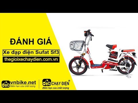 Đánh giá xe đạp điện Sufat SF3