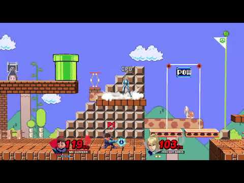 SSBU Replay 38 - Mii Gunner Vs. Zero Suit Samus
