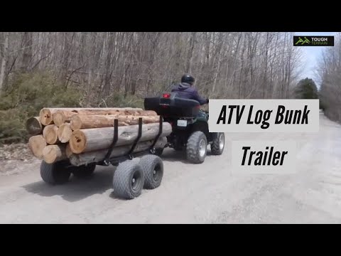 NEW! Tough Terrain Log Bunk Trailer