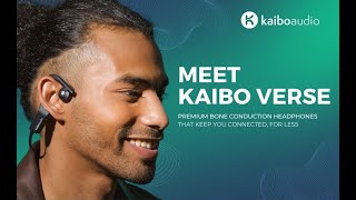Kaibo Verse Premium Bone Conduction Headphones