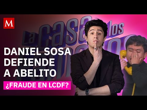 Controversy at LCDF: Daniel Sosa defends Abelito and criticizes the production