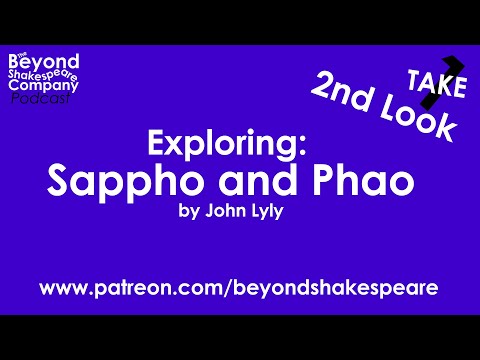 Sappho and Phao (Beyond Shakespeare, webcam, 2023)