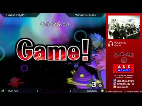 Smash City TO 15   KirbyKaze vs Ryan Ford WF