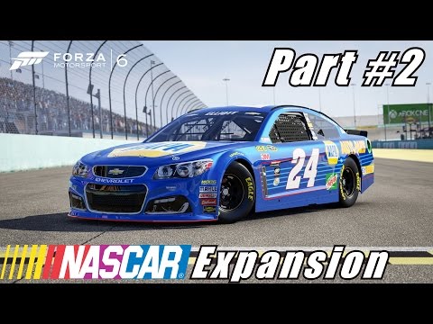 (Struggles And Choking) Forza Motorsport 6 NASCAR Expansion Playthrough Part #2