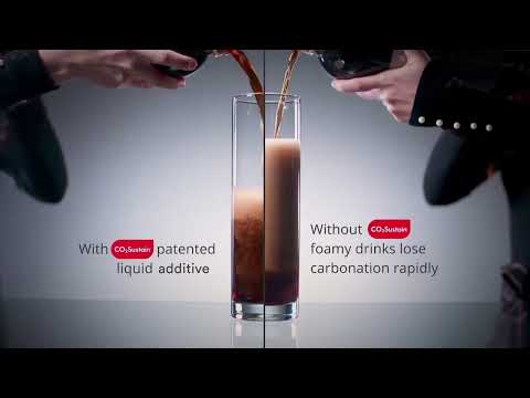 Pouring with and without CO2Sustain