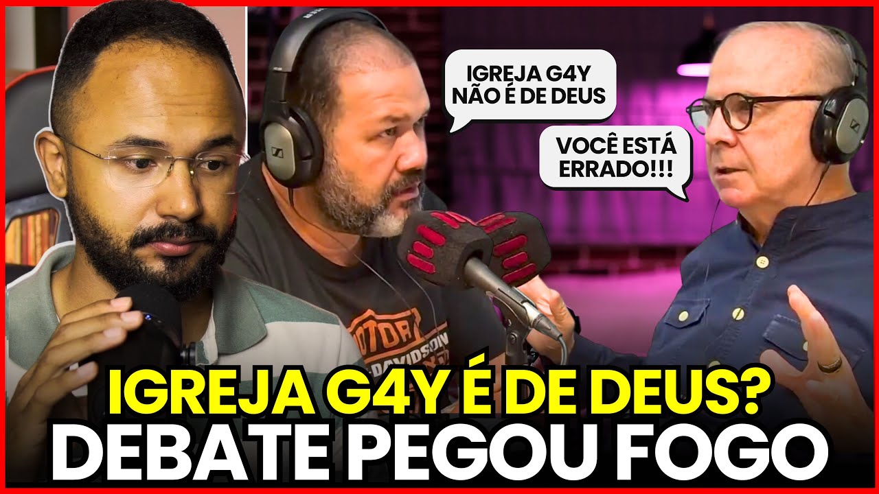 REAGINDO AO DEBATE: IGREJA G4Y É BÍBLICA? - SEZAR CAVALCANTE vs RICARDO GONDIM