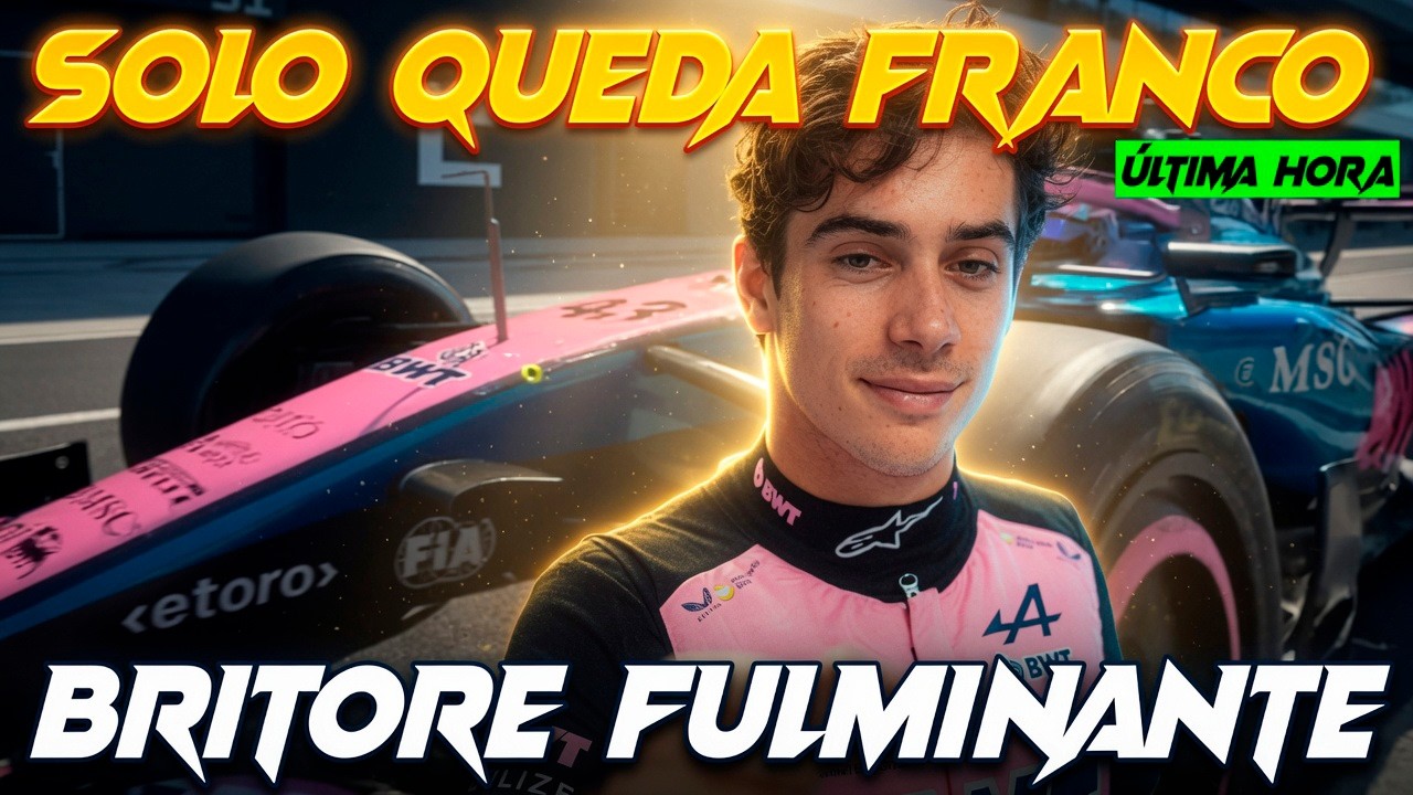 BRIATORE FULMINANTE SOBRE ALONSO, SOLO QUEDA COLAPINTO COMO LA APUESTA DE FUTURO EN ALPINE F1