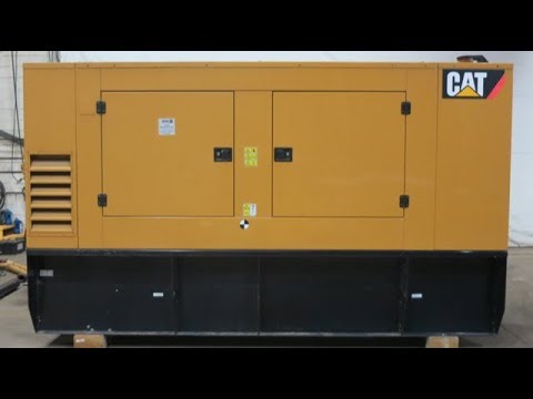 Caterpillar D125-6 125 kW diesel genset, CAT C6.6 eng EPA Tier 3, 129 Hrs, Yr 2009 - CSDG # 2607