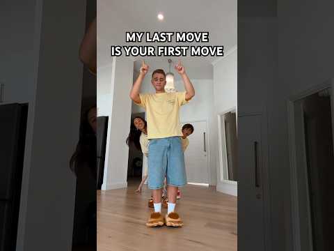 MY LAST MOVE IS YOUR FIRST MOVE CHALLENGE! 😅😫 #dance #trend #viral #couple #funny #game #shorts