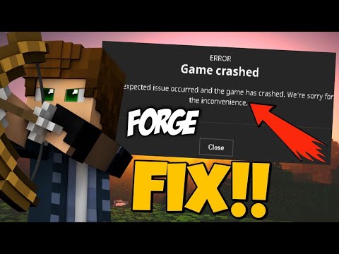 How To Fix Minecraft Forge Crashing | Minecraft Forge Crash Fix