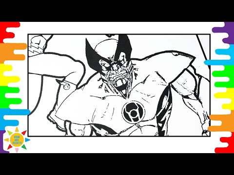 Wolverine and..? Coloring | Who Knows? | Superheros Coloring Page  | IZECOLD - Close