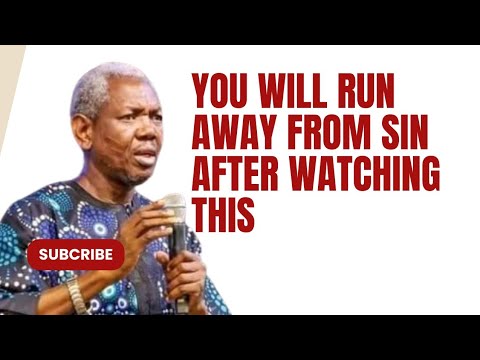Why you must run away from Sin ---  Bro. Gbile Akanni