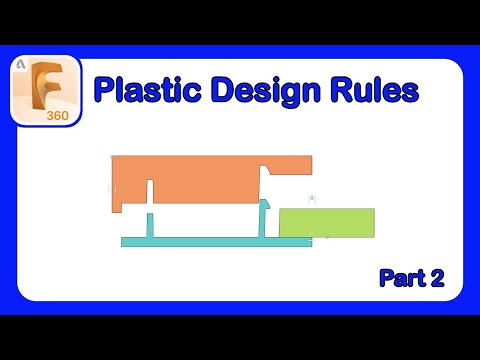 Plastic Part Design Series Episode 2 - Rib and Snap Latch Design Considerations #Fusion360